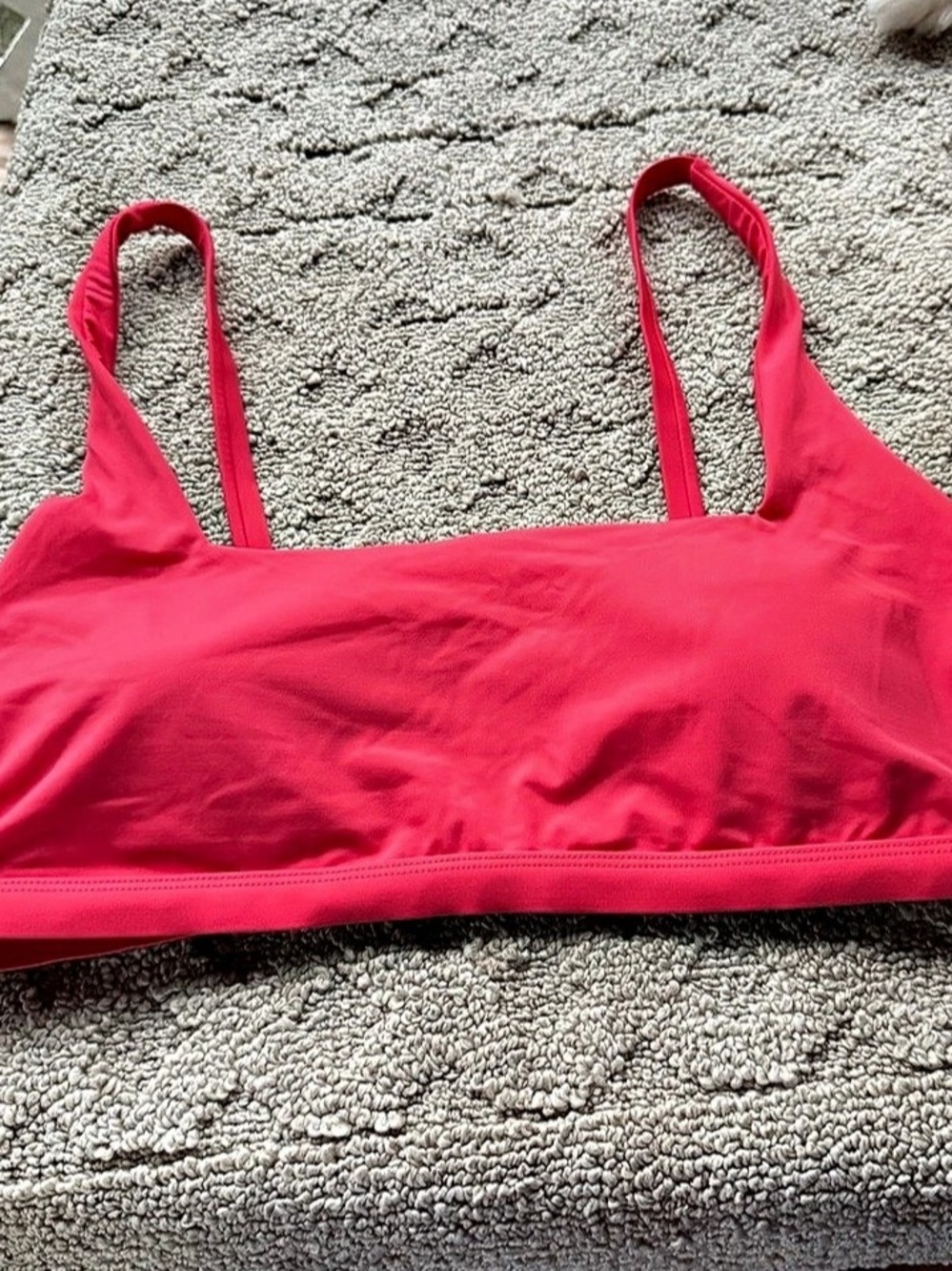 Title Nine Hana Bikini Top - Solid in Pink